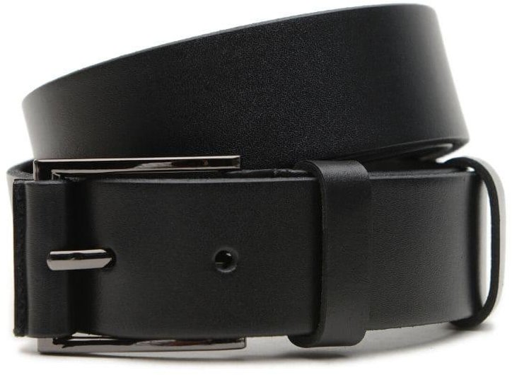 

Мужской ремень Borsa Leather черный (V1125GX35-black)