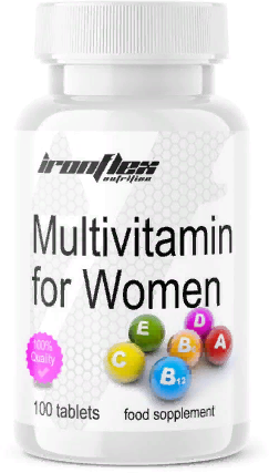 

IronFlex Multivitamin for Women Мультивитамины для женщин 100 таблеток