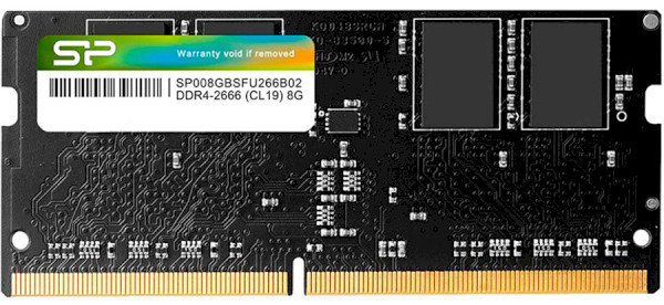 

Silicon Power 8 Gb SO-DIMM DDR4 2666 MHz (SP008GBSFU266B02)