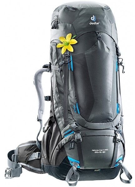 

Рюкзак Deuter Aircontact Pro 65+15 Sl цвет 4701 graphit-black (3330217 4701)