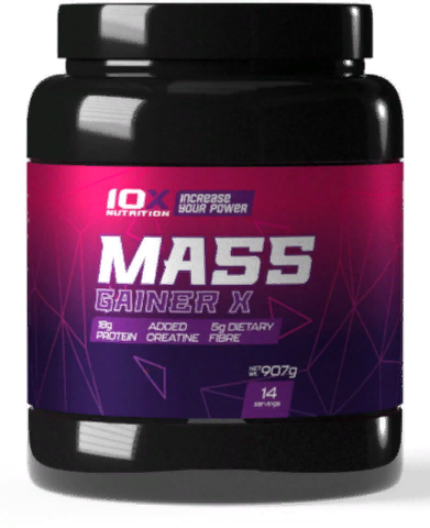 

10XNutrition Mass Gainer X 907 g /14 servings/ Vanilla Cream