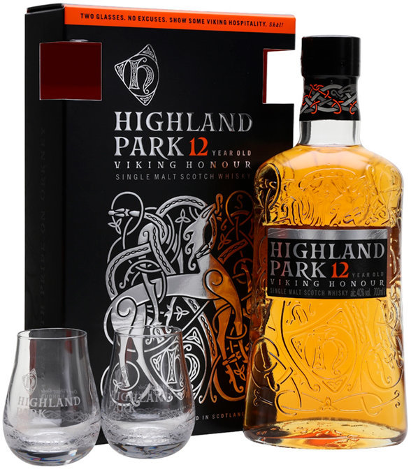 

Виски Highland Park 12 Years Old, gift box with 2 glasses, 0.7л (CCL1210814)