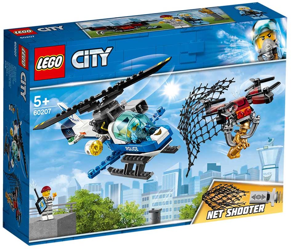 

Конструктор Lego City Воздушная полиция: погоня дронов (60207)