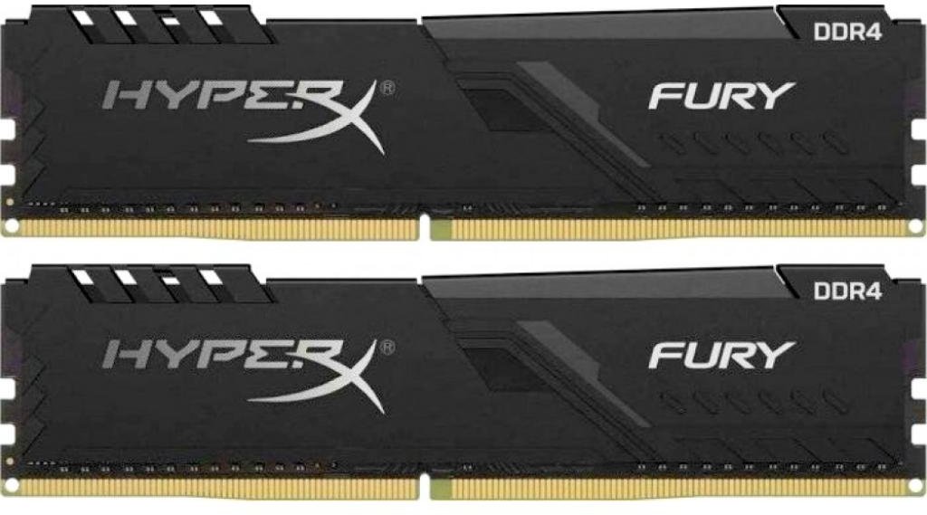 

Kingston 32 Gb (2x16GB) DDR4 3000 MHz HyperX Fury Black (HX430C15FB3K2/32)