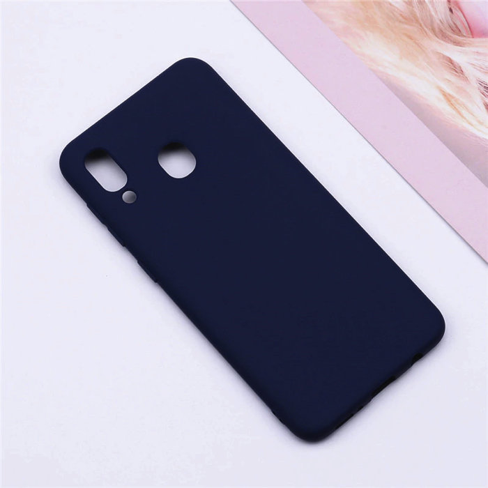 

Mobile Case Soft-touch Blue for Samsung A305 Galaxy A30 / A205 Galaxy A20 2019