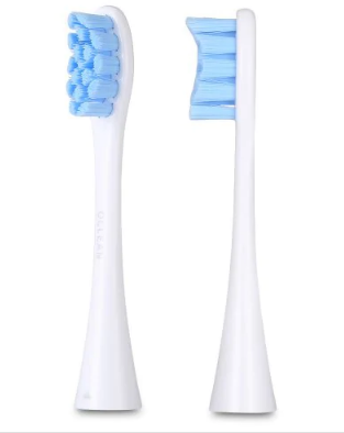 Акція на Насадка для зубной электрощетки Oclean Replacement Brush Heads Se One Air P1S4 2pcs (Sky Blue) від Stylus
