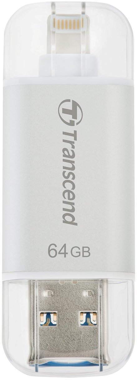 

Transcend 64GB JetDrive Go 300 Lightning USB3.1 Silver (TS64GJDG300S)