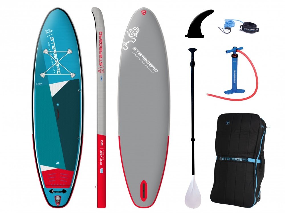 

Starboard Inflatable Sup 10'8"x33"x5.5" iGO Zen Sc With Paddle 2021 доска + плавники + насос + рюкзак + весло (8859434884098)