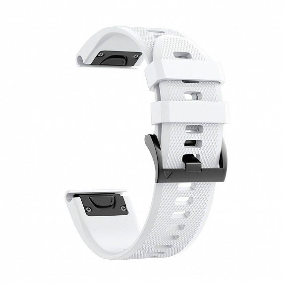 

Fashion Dots Silicone Band White for Garmin QuickFit 26