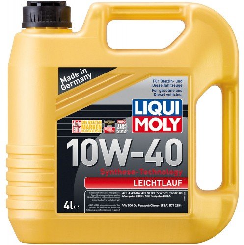 

Моторное масло Liqui Moly Leichtlauf 10W-40 1318 4л