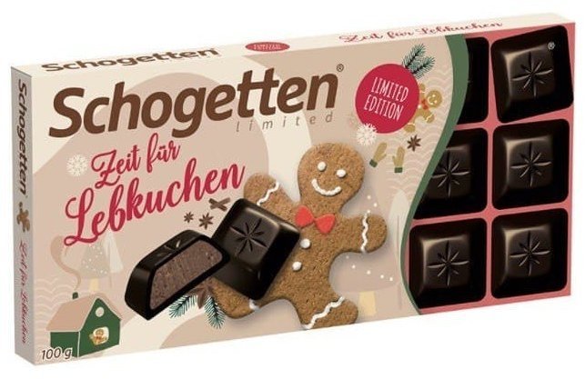 

Шоколад Schogetten Dark Chocolate With Cacao Cream (100 г) (WT4541)