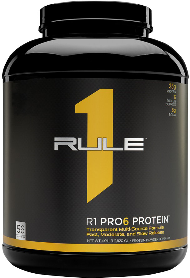 

Rule 1 Pro6 Protein 1900 g /54 servings/ Chocolate Fudge