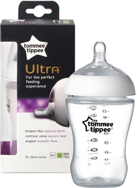 

Бутылочка Tommee Tippee Ultra 260 мл (42420176)