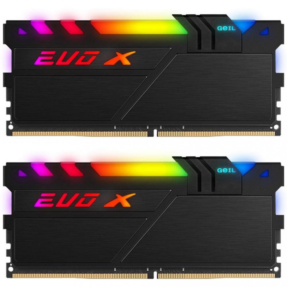 

Geil 16 Gb (2x8GB) DDR4 3200 MHz Evo X Ii Black (GEXSB416GB3200C16ADC)