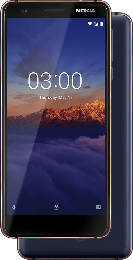 

Nokia 3.1 Dual Sim 2/16GB Blue (UA UCRF)