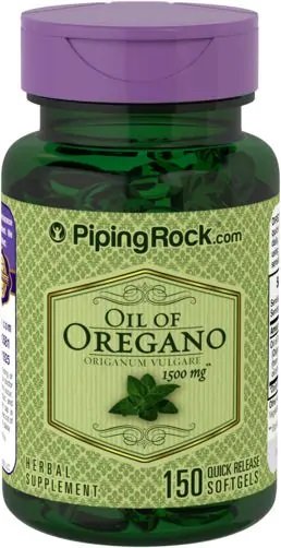 

Piping Rock Oil of Oregano 1500 mg 150 Softgels Масло орегано