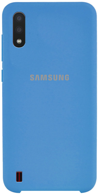 

Mobile Case Silicone Cover Blue for Samsung A015 Galaxy A01