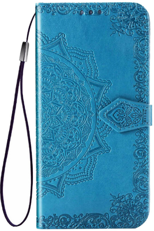 

Mobile Case Book Cover Art Leather Blue for Xiaomi Redmi 7A