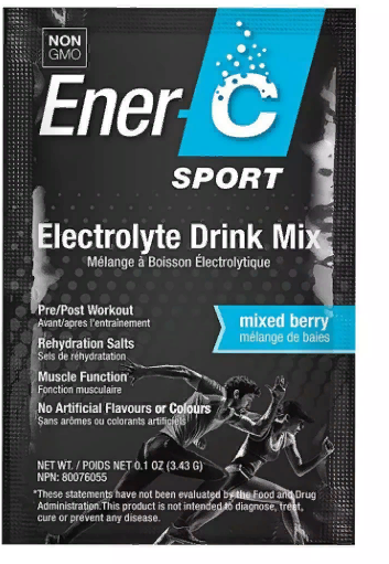 

Ener-C Sport Electrolyte Drink Mix, 4 g /1servings/ Mixed Berry