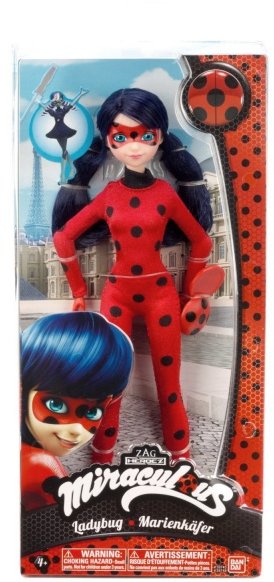 Акція на Кукла Miraculous "Леди Баг и Супер-Кот" Леди Баг Делюкс, с аксессуаром, 26 см (39748) від Stylus
