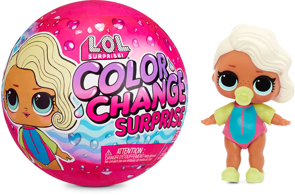 

Игровой набор с куклой L.O.L. SURPRISE! серии Color Change Сюрприз в ассортименте в дисплее (576341)