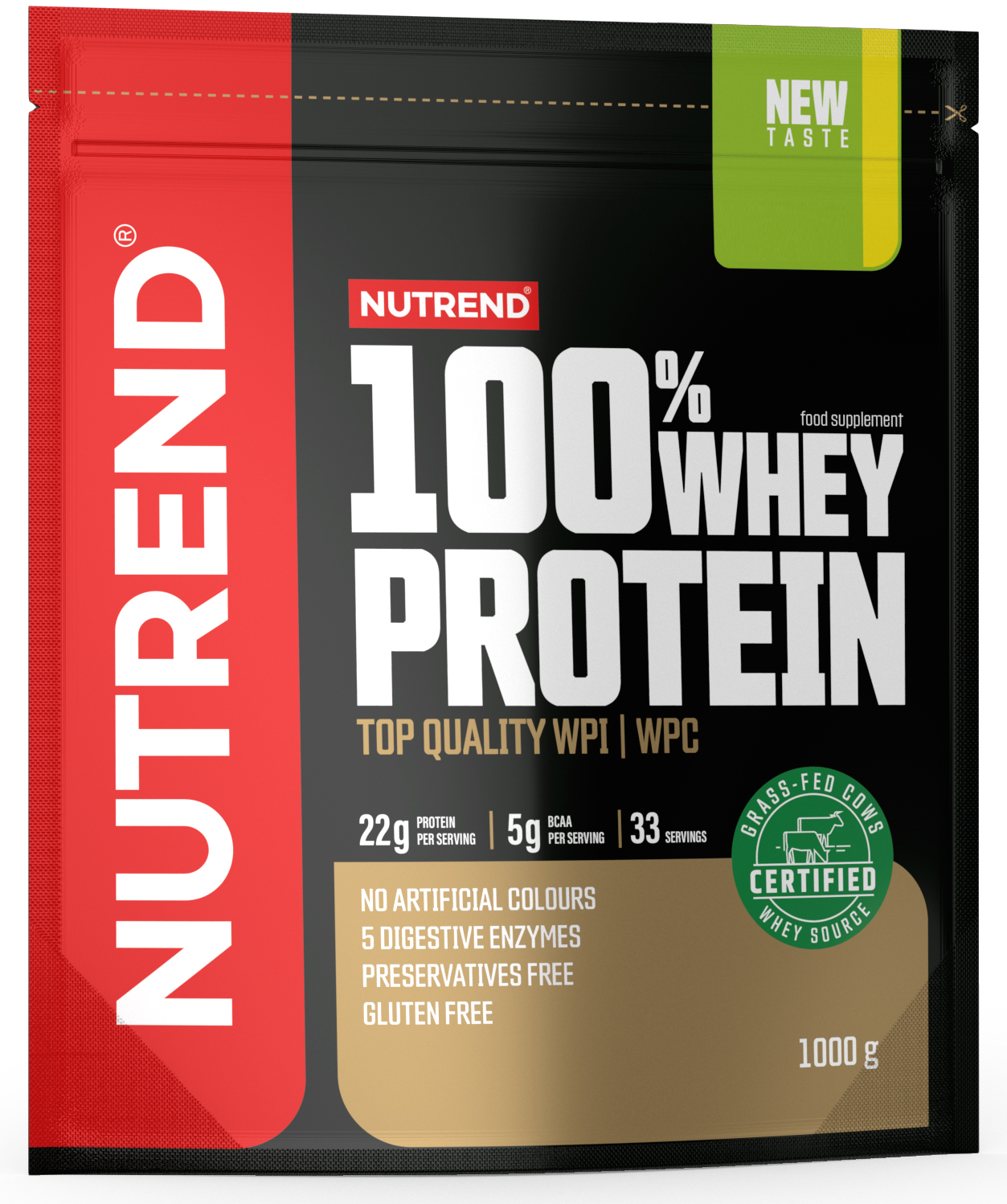 

Nutrend 100% Whey Protein 1000 g /33 servings/ Almonds Pistachio