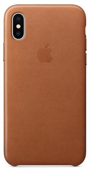 

Apple Leather Case Saddle Brown (MQTA2) for iPhone X