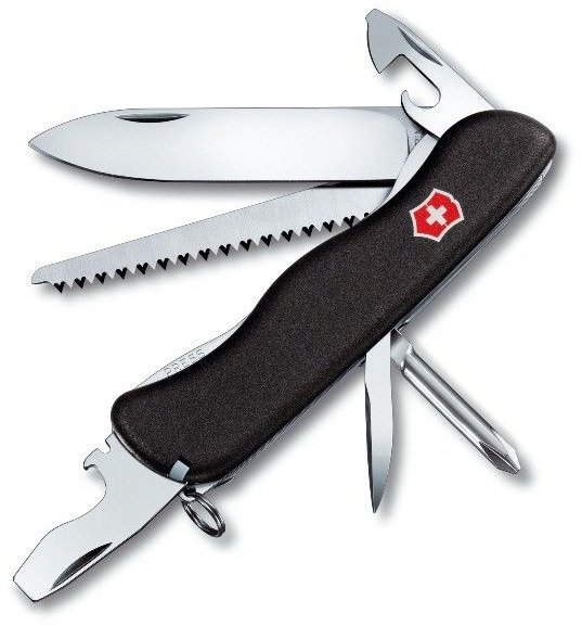 

Victorinox Trailmaster 111мм/12предметов/черный нейлон (0.8463.3)