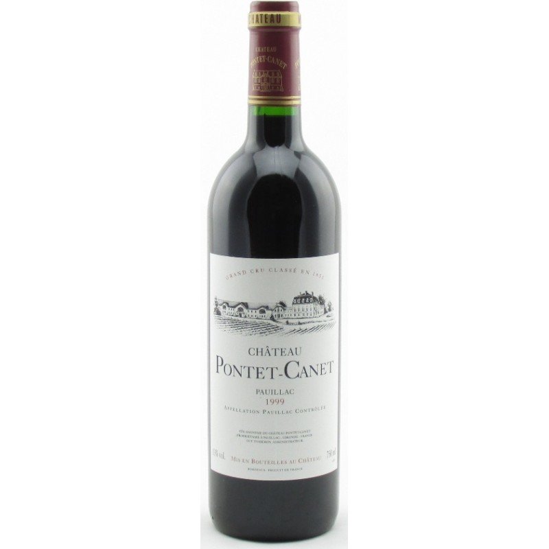 

Вино Chateau Pontet Canet, 1999 (0,75 л) (BW42266)