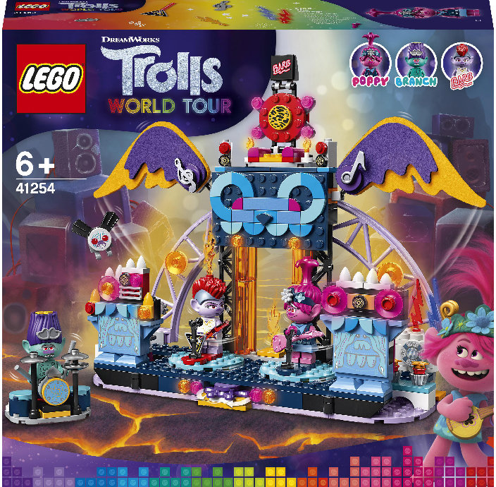 

Lego Trolls Концерт в городе Рок-на-Вулкане (41254)