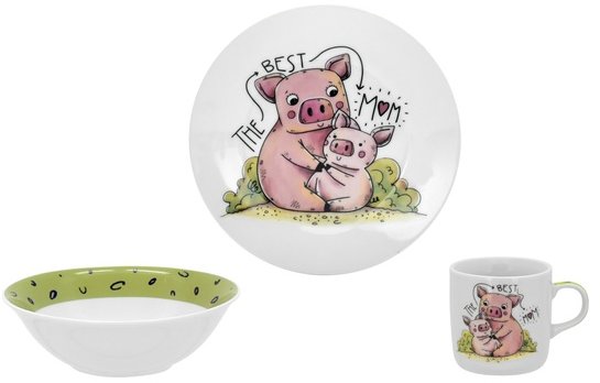 

Limited Edition Piggy Набор 3 предмета (C528)