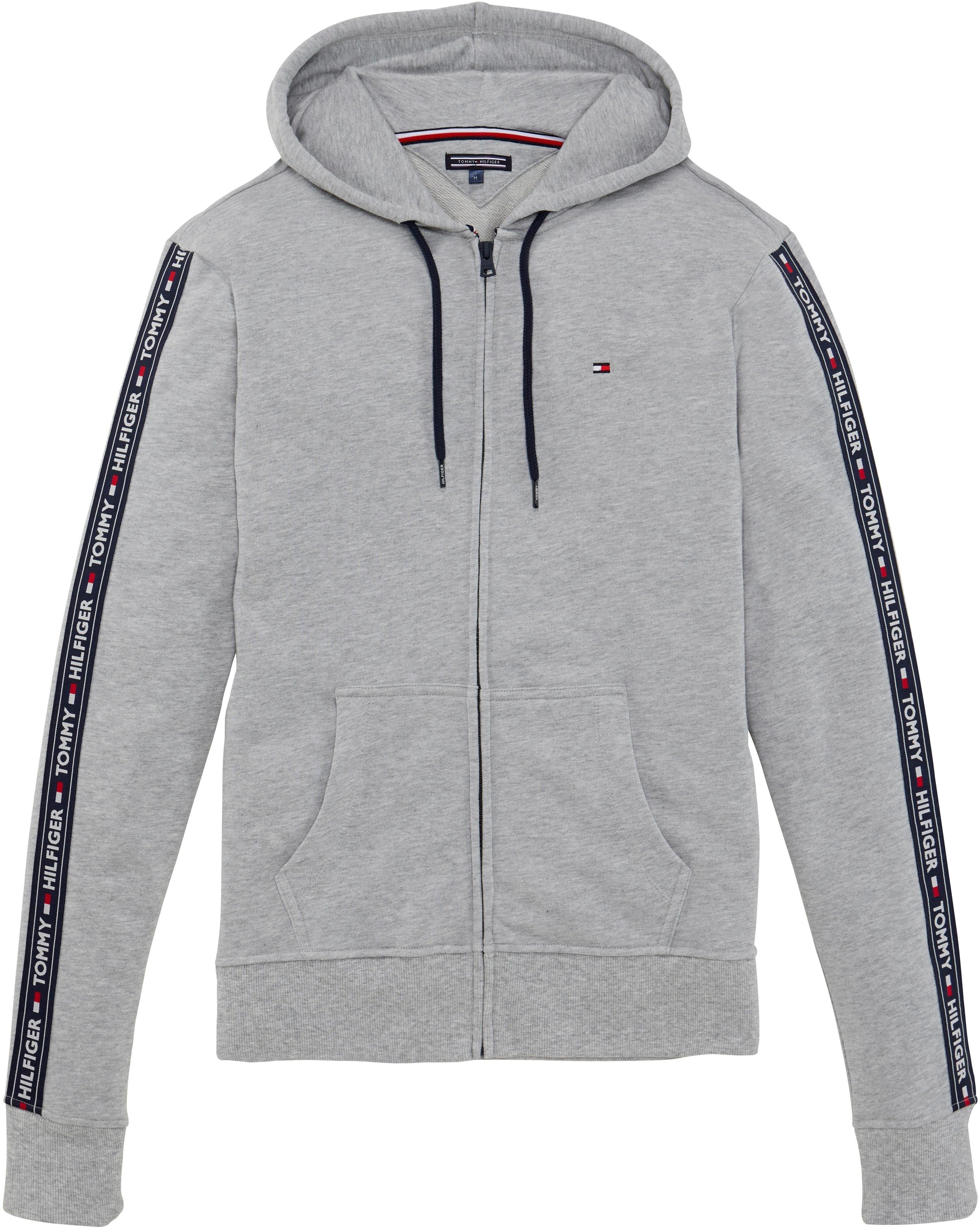 

Толстовка Tommy Hilfiger 26148511 48 серая с капюшоном на молнии