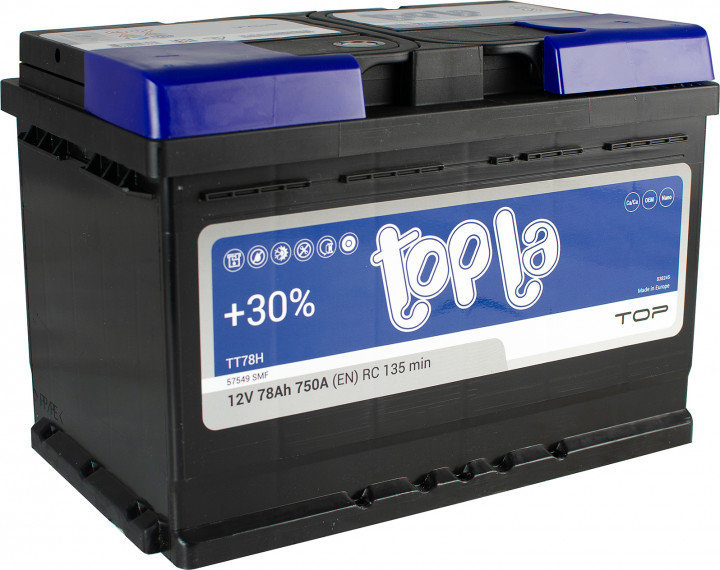 

Topla 78 Ah/12V Top Euro (0) (118 678S)