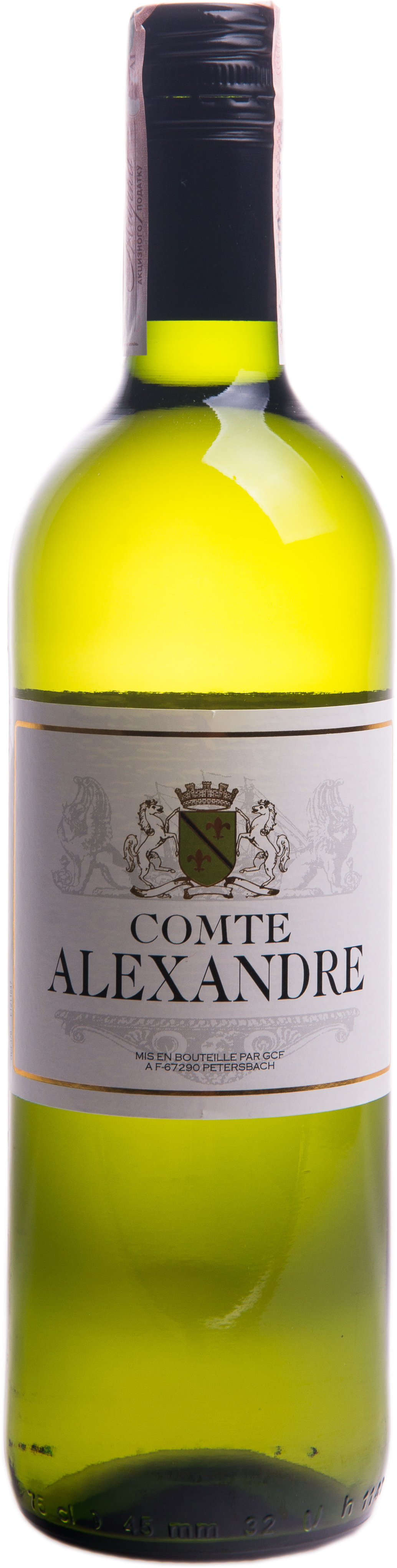 Акция на Вино Comte Alexandre белое сухое 0.75л 10.5% (PLK3500610035067) от Stylus