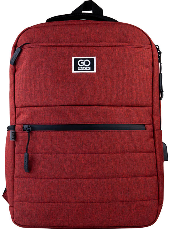 

Рюкзак GoPack Сity 167-2 бордовый GO21-167M-2