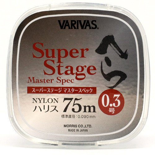 

Леска Varivas Super Stage Master Spec Hera Harisu 0.09mm 75m #0.3 (37271)