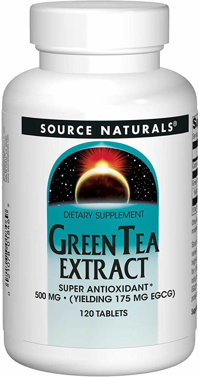 

Source Naturals Green Tea Extract, 60 Tab