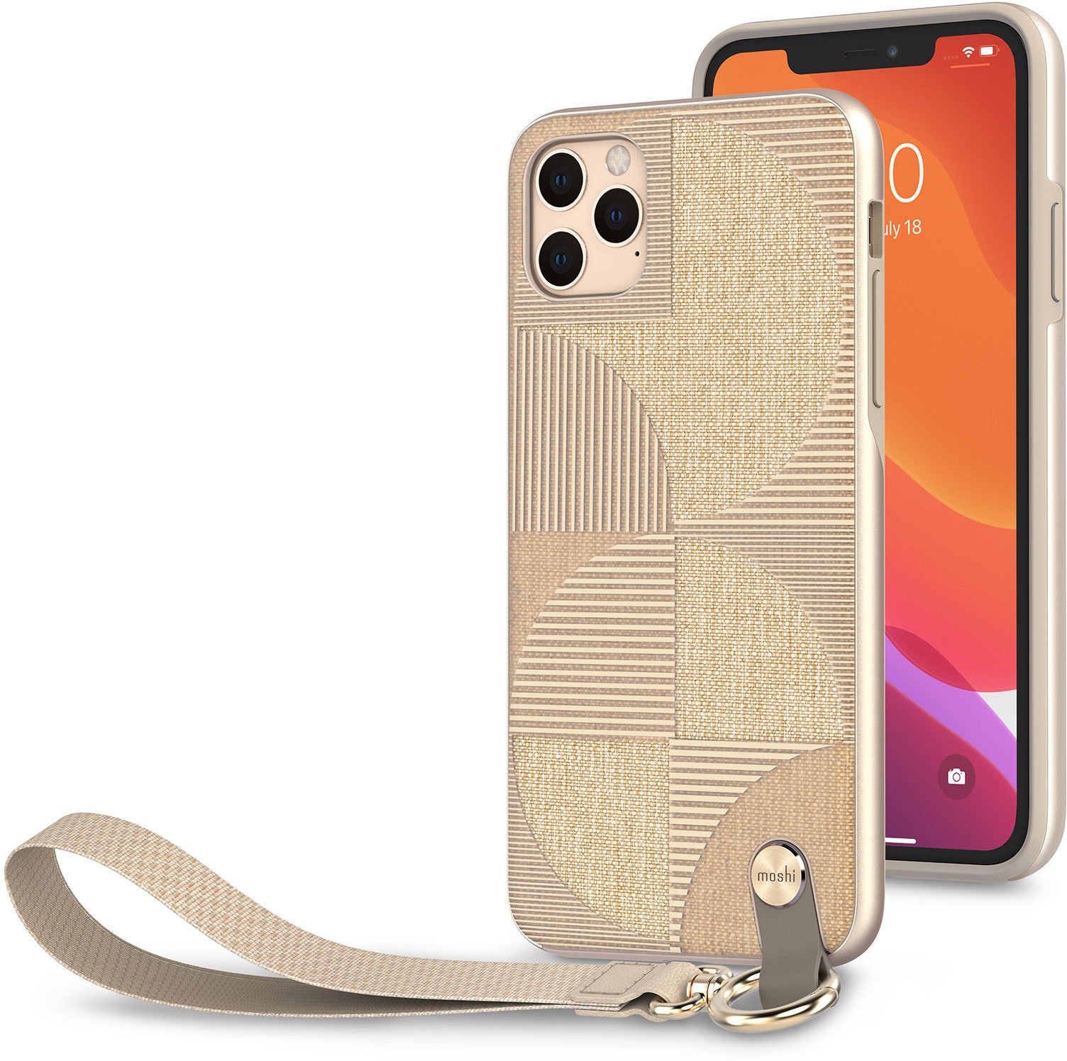 

Moshi Altra Slim Case with Wrist Strap Sahara Beige (99MO117305) for iPhone 11 Pro Max