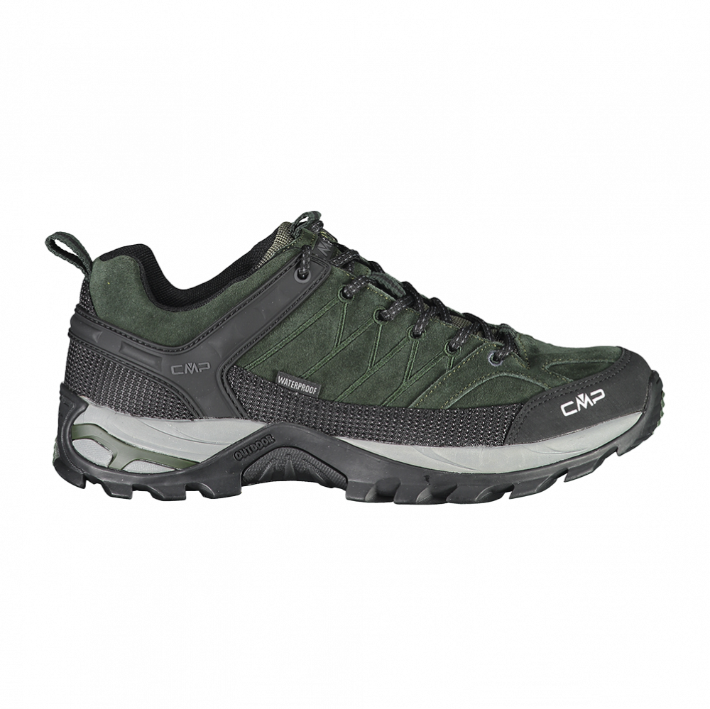 

Кроссовки Cmp Rigel Low Trekking Shoe Wp (3Q13247-30FH) 39 (40) черные натуральная замша демисезон