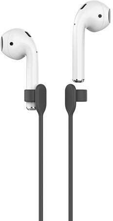 

Держатель для наушников AhaStyle Earphone Strap Black (AHA-01610-BLK) for Apple AirPods