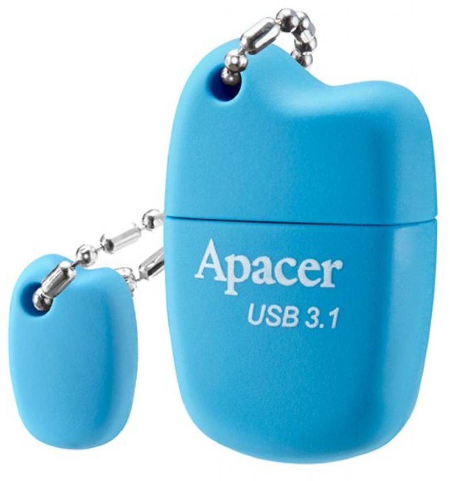 

Apacer AH159 64GB Usb 3.1 Blue (AP64GAH159U-1)