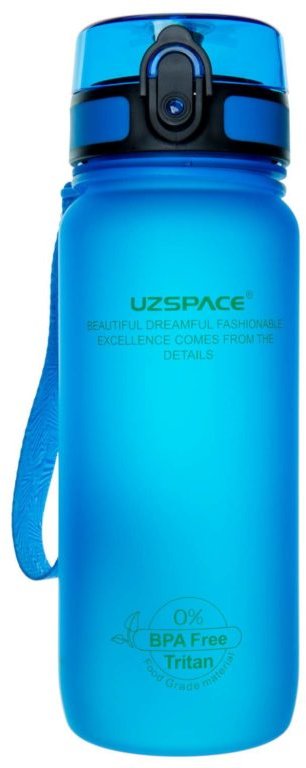 

Бутылка для воды UZspace Frosted 650мл, Голубой (3037)