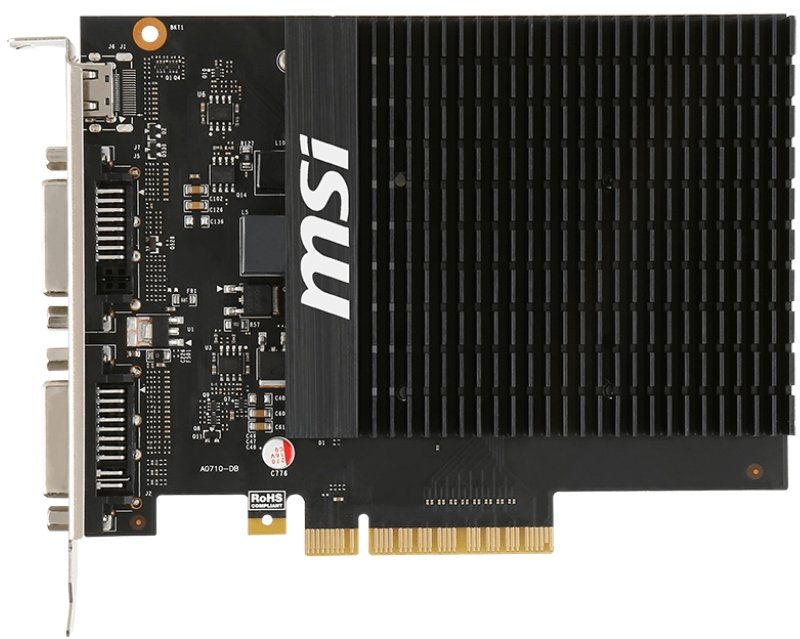 

Msi GeForce Gt 710 H2D 2GB (GT 710 2GD3H H2D)