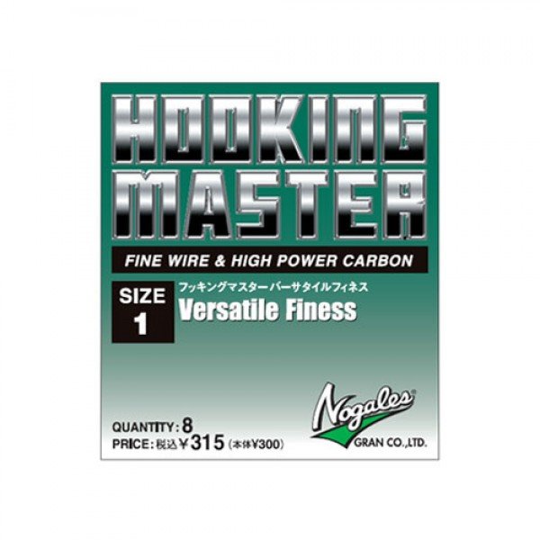 

Крючок оффсетный Varivas Nogales Hooking Master, Versatile Finess, #1