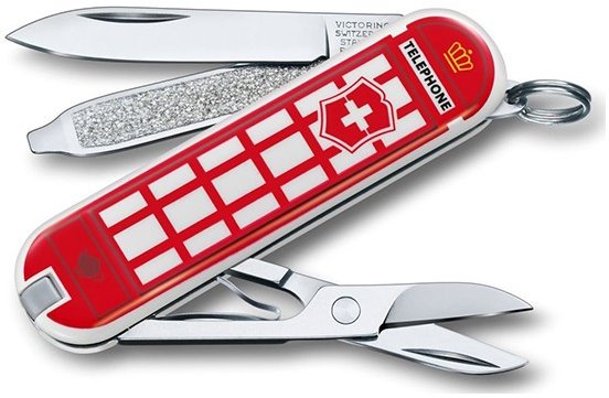 

Victorinox Classic Le A Trip to London 58мм/7предметов (0.6223.L1808)