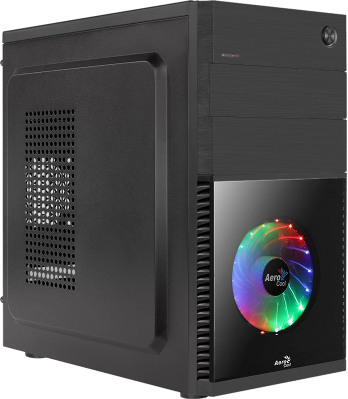 

Aerocool Pgs CS-105 (Black) + Кулер Aerocool Cosmo 12 Frgb Molex 120 мм