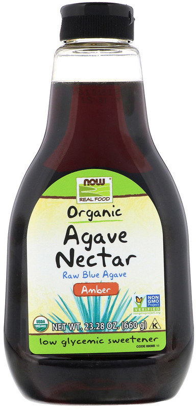 

Now Foods Real Food, Organic Agave Nectar, Amber, 23.28 oz (660 g)