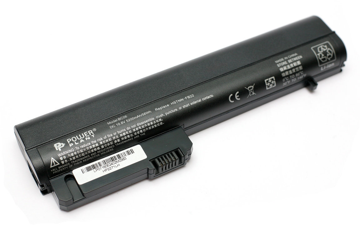 

PowerPlant Hp Business Notebook 2400 (HSTNN-FB22, HP2271LH) 10.8V 5200mAh NB00000307