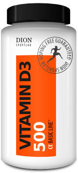 

Dion Sportlab VITAMIN-D3 500, 60 caps