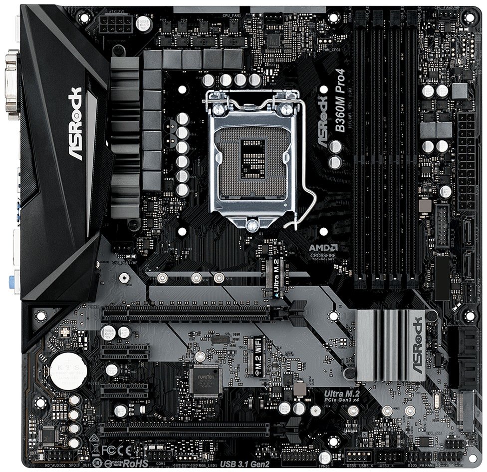 

ASRock B360M Pro4